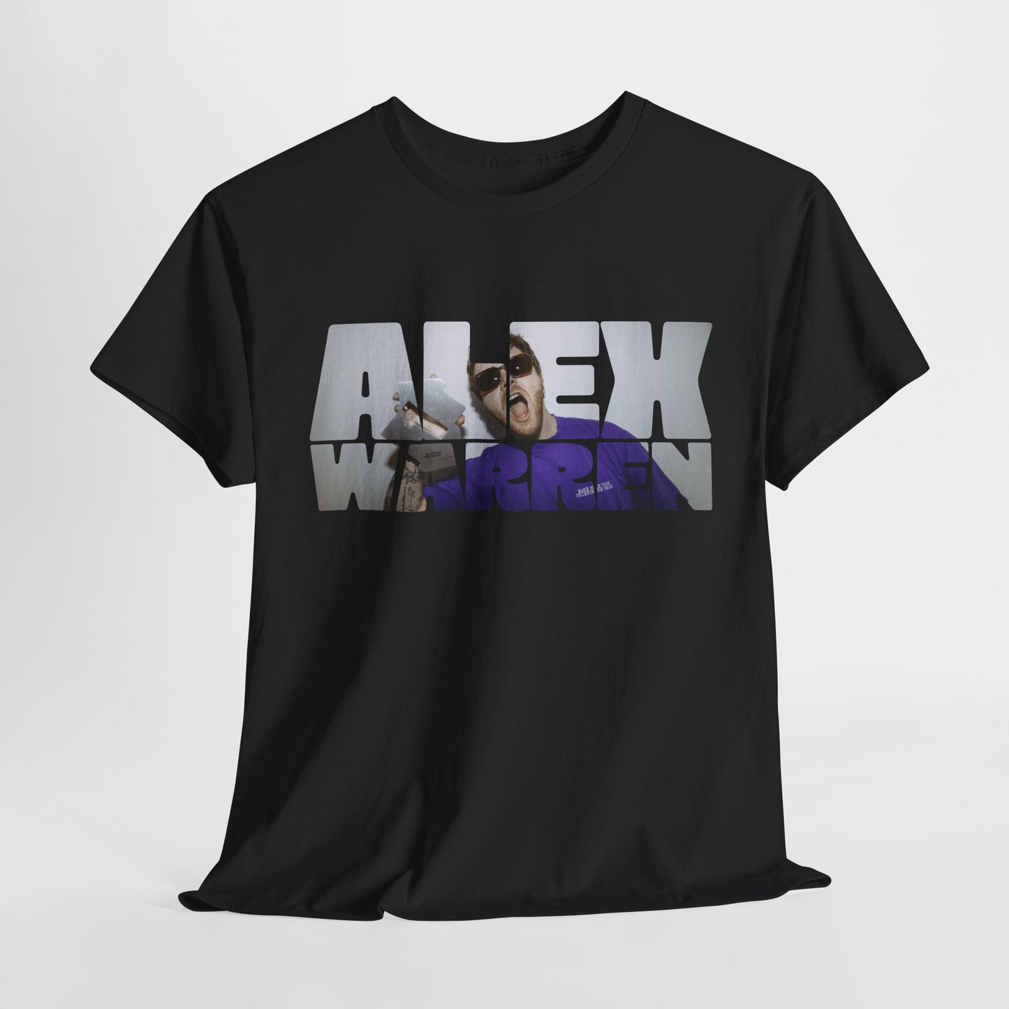 Alex Warren Unisex Heavy Cotton Tee - Casual Graphic Tee for Fans