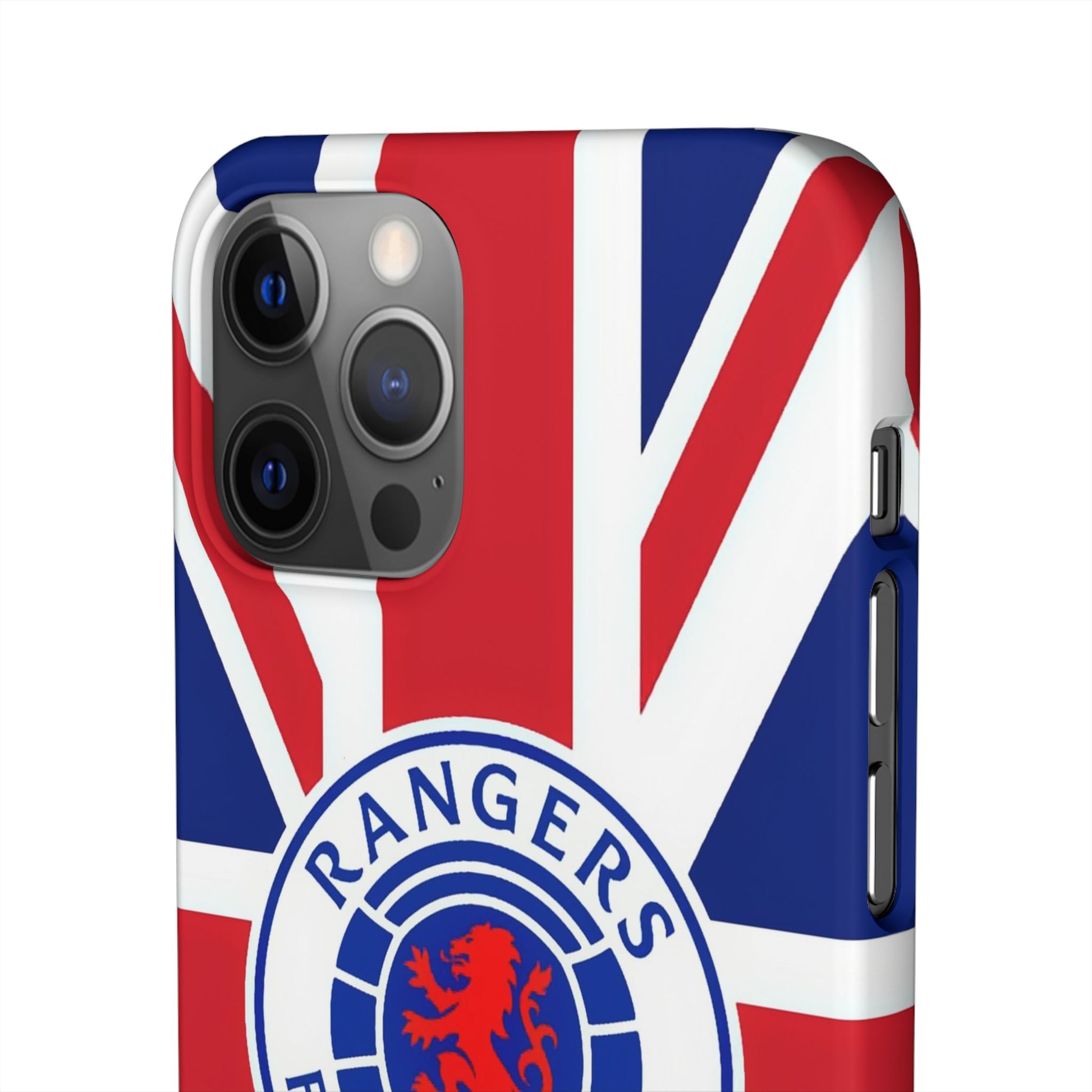 Rangers Football Club Snap Case - UK Flag Design - Roe Creation