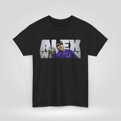 Alex Warren Unisex Heavy Cotton Tee - Casual Graphic Tee for Fans