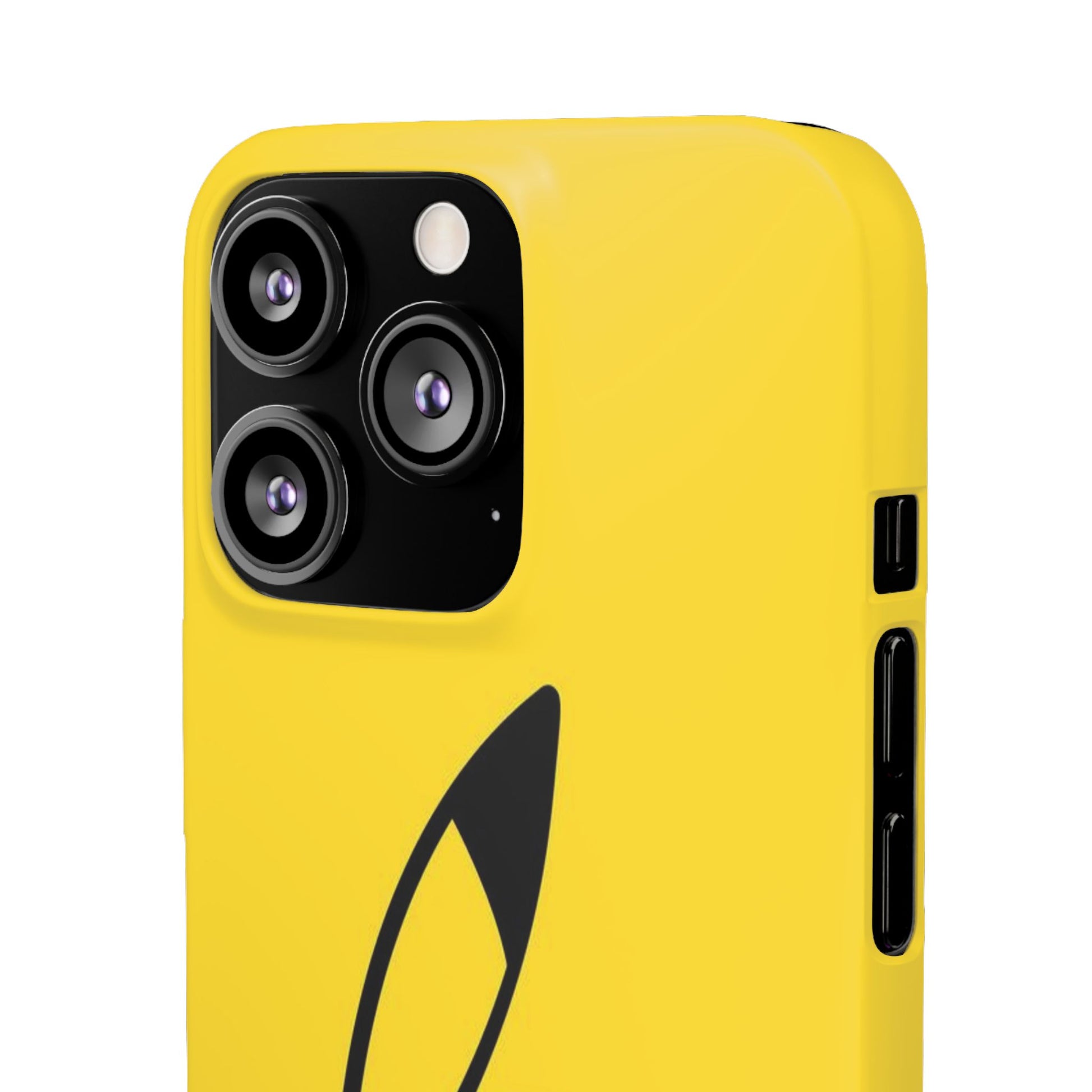 Pikachu Phone Case, Pokemon Phone Case, Snap Cases, Cartoon, Yellow, iPhone, Samsung - Roe Creation