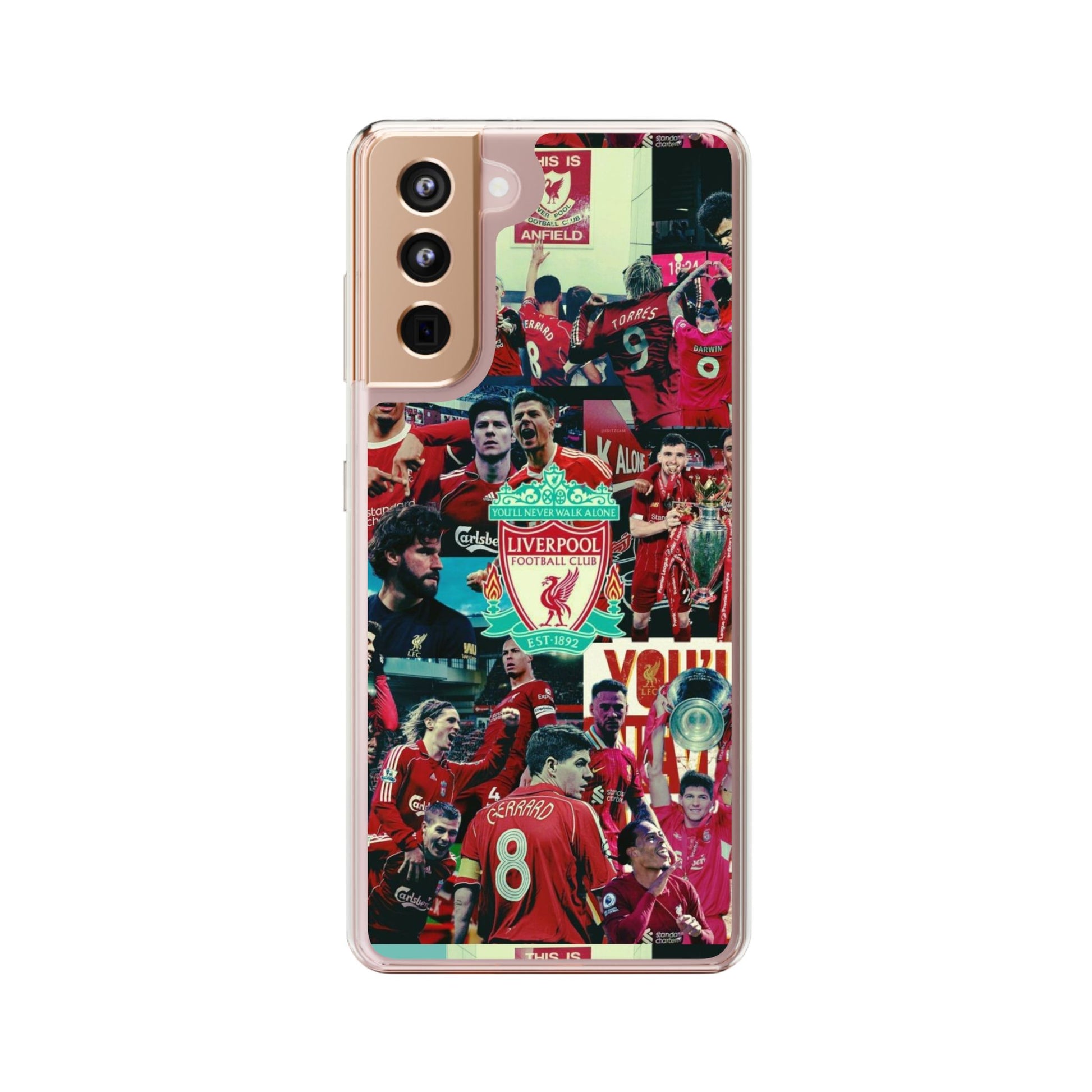 Liverpool Clear Phone Case - iPhone, Samsung, Perfect for Liverpool Fans - Roe Creation
