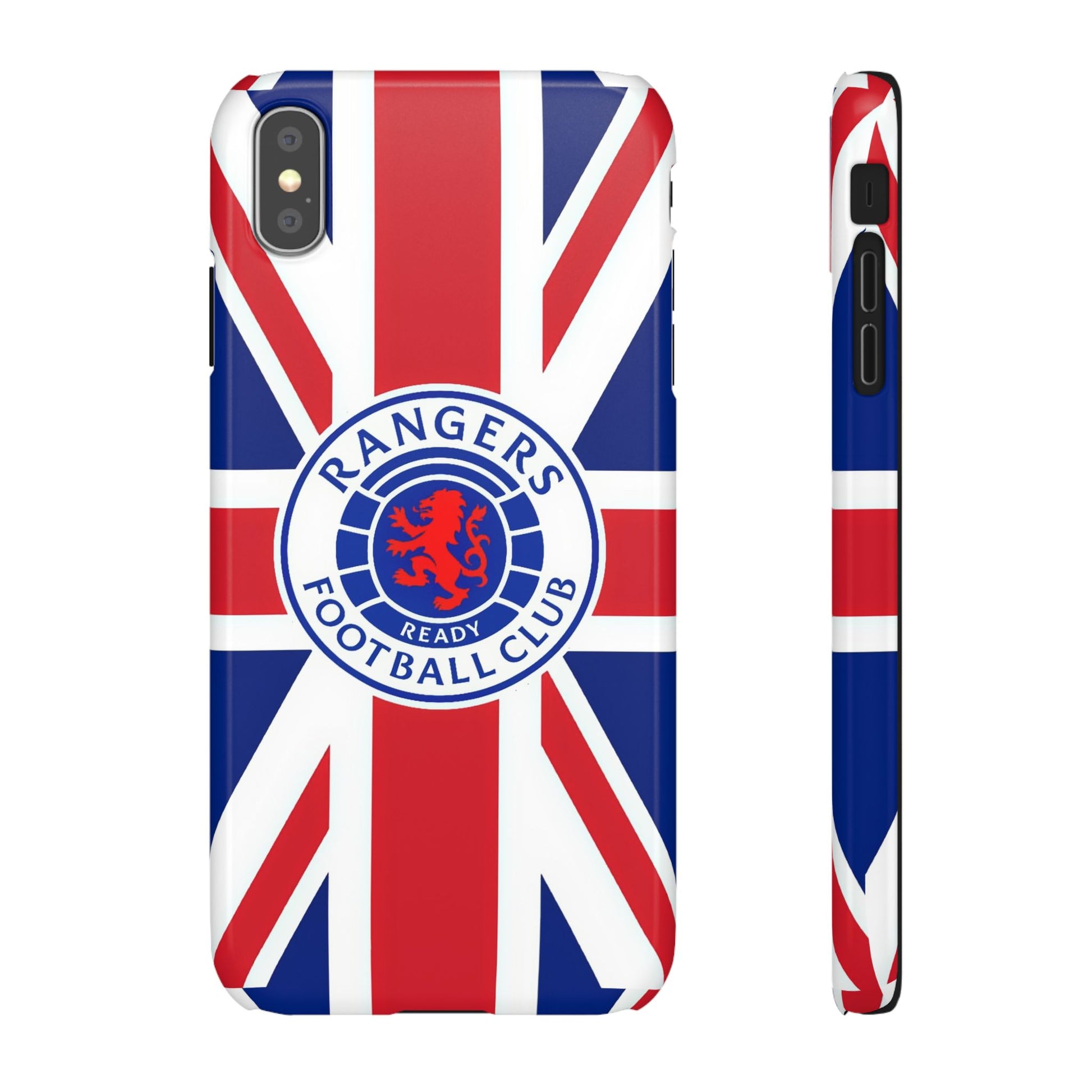 Rangers Football Club Snap Case - UK Flag Design - Roe Creation