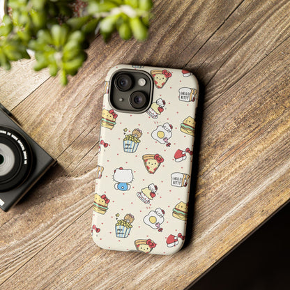 Cute Hello Kitty Tough Phone Case - Durable & Stylish Protection