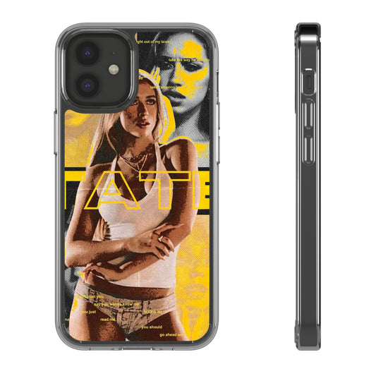 Funky Graphic Clear iPhone & Samsung Case - Stylish Protection for Trendsetters