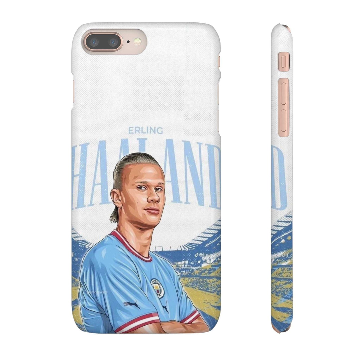 Erling Haaland Snap Case | Personalized Phone Case for Manchester City Fans.
