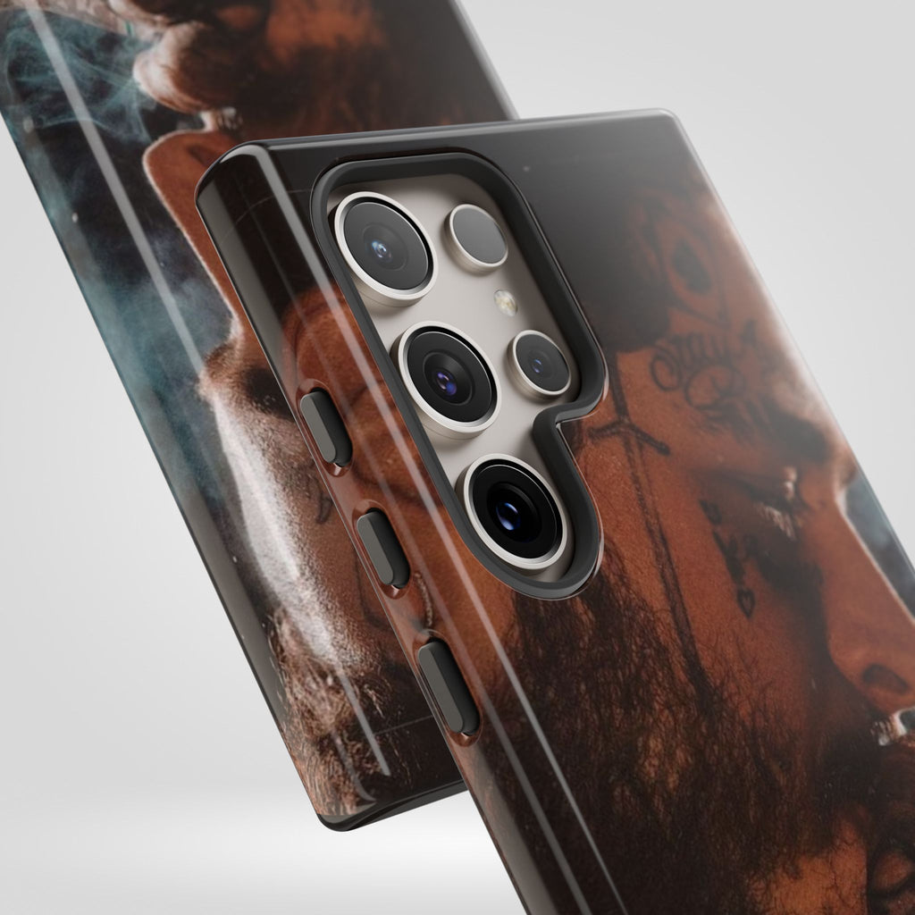 Post Malone Tough Cases for Fans - Artistic Phone Case with Smoky Vibe - Roe Creation