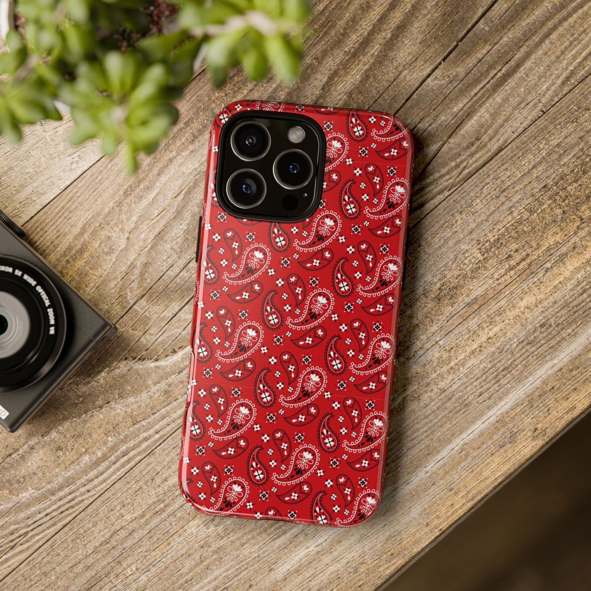 Red Bohem, Oriental Tough Phone Cases for iPhone, Samsung, Trendy Accessories for Gifts, Unique Decor, Phone Covers - Roe Creation