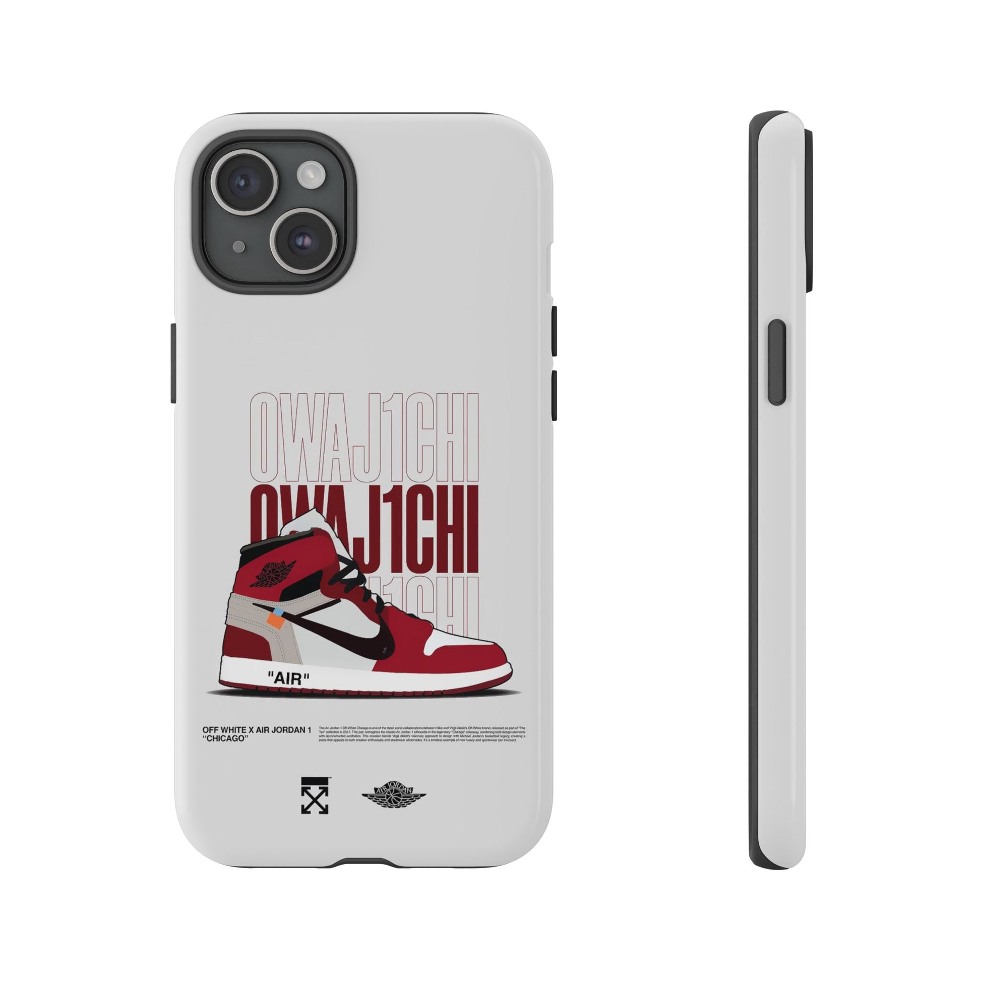 Stylish Tough iPhone Case with Air Jordan Design - Perfect for Sneakerheads - Roe Creation