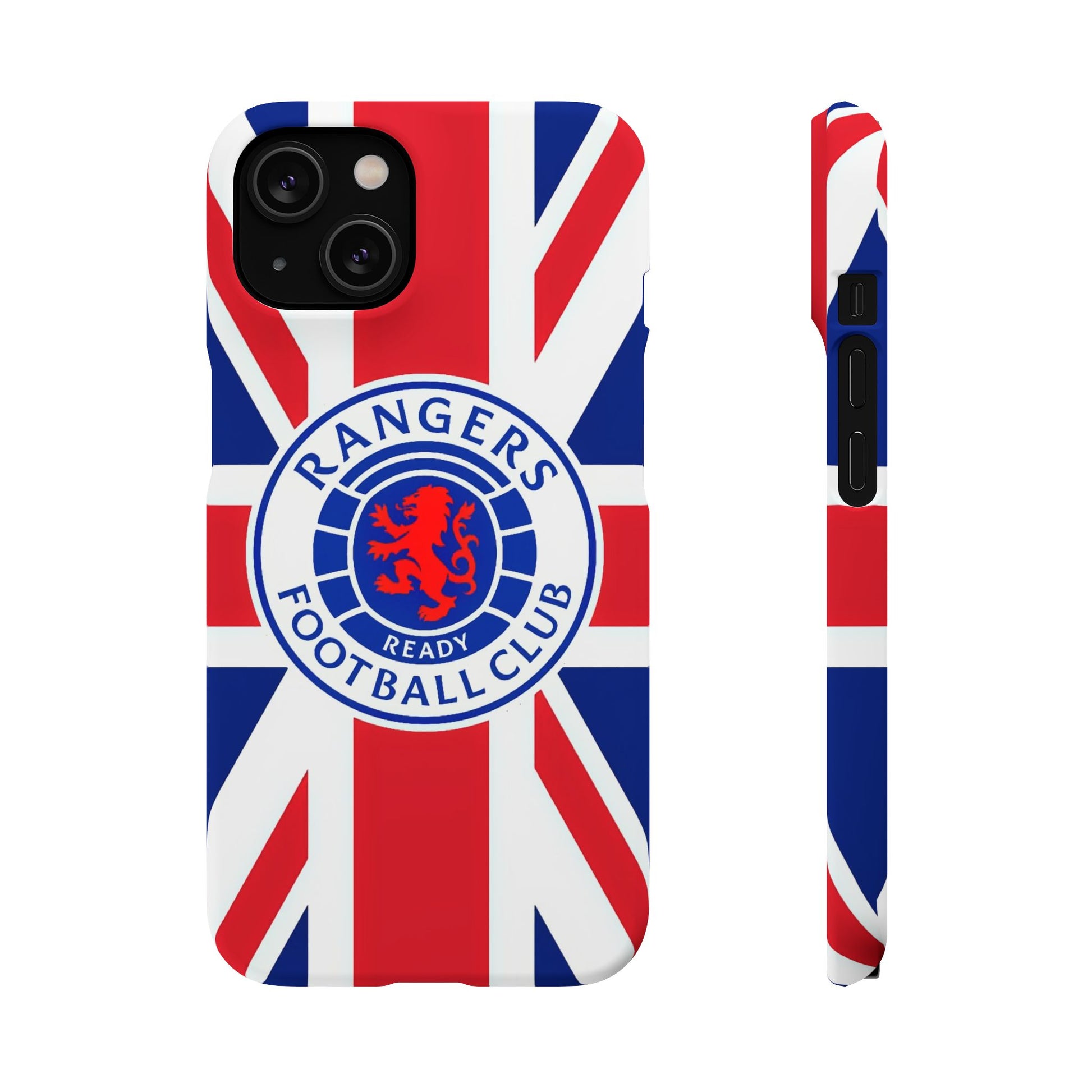 Rangers Football Club Snap Case - UK Flag Design - Roe Creation