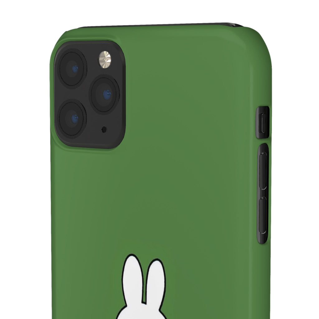 Miffy Phone Case, Snap Case, Green Miffy - iPhone, Samsung - Roe Creation