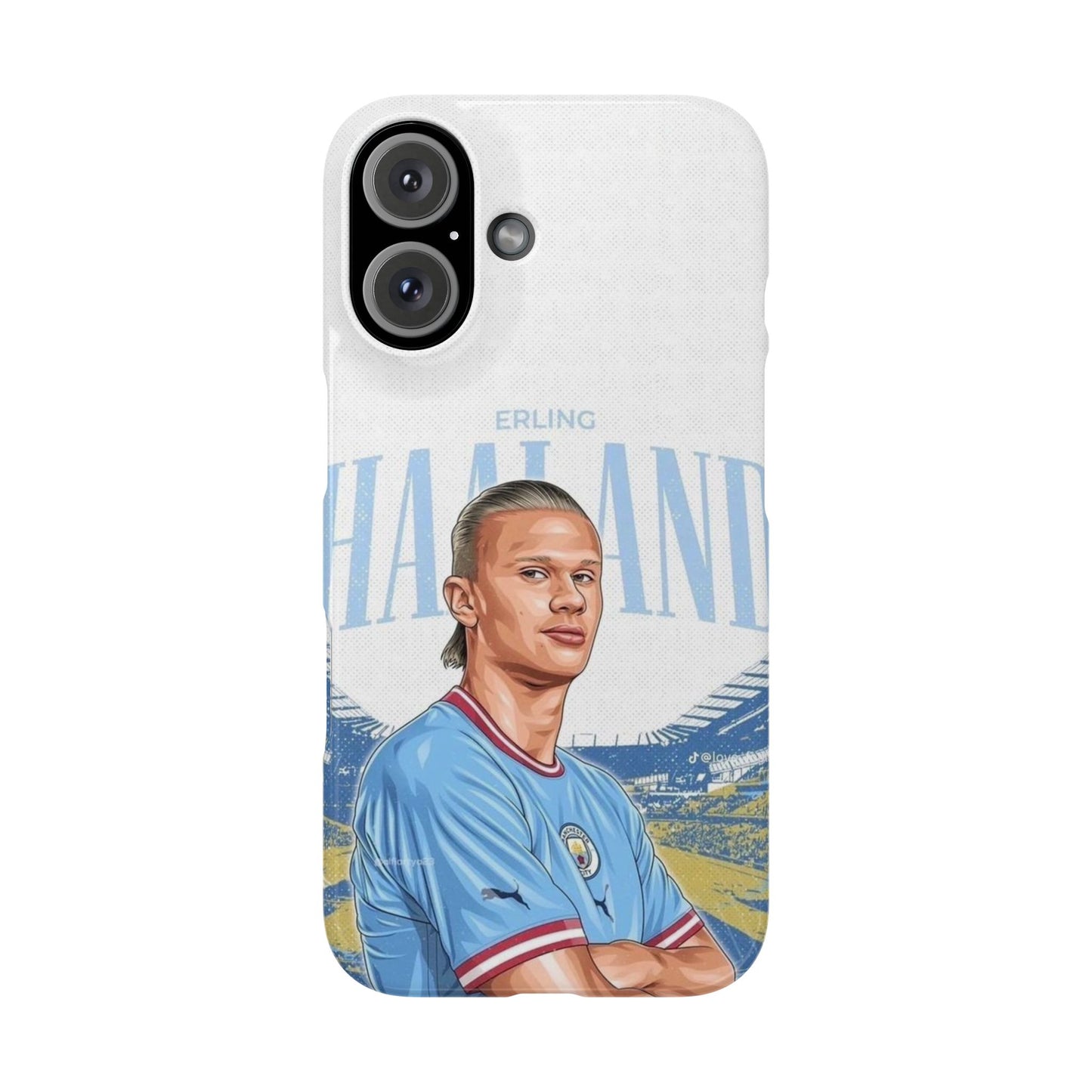 Erling Haaland Snap Case | Personalized Phone Case for Manchester City Fans