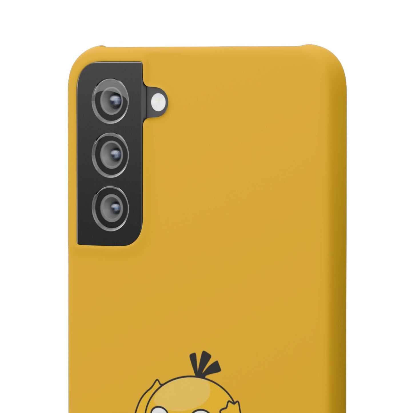 Psyduck Pokemon Snap Phone Cases, Yellow, Cartoon - iPhone, Samsung