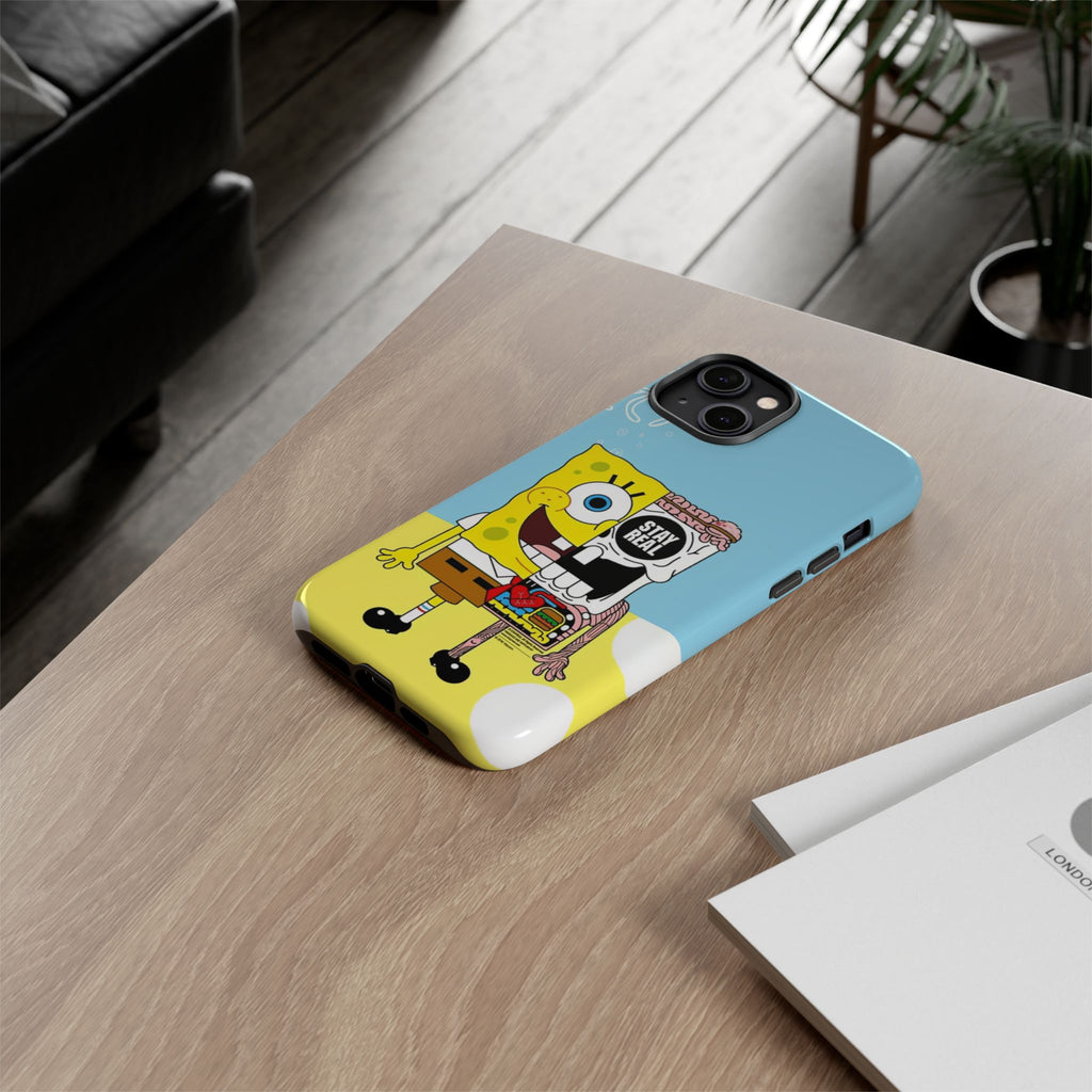 Stay Real Spongebob Tough iPhone Case for Lovers - Roe Creation