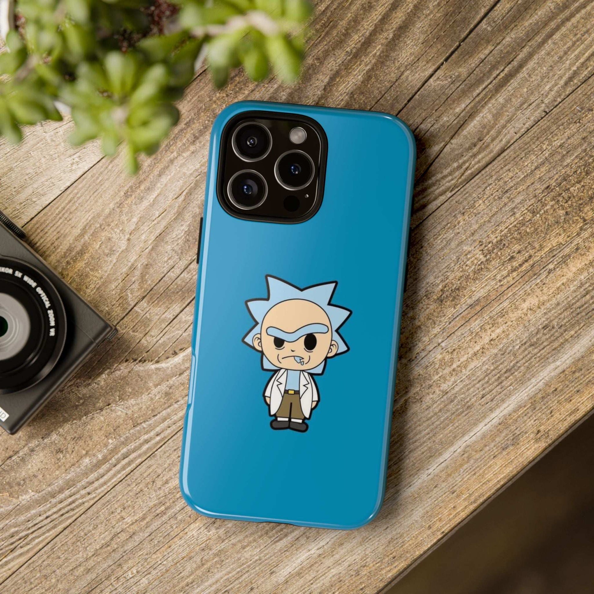 Rick and Morty Tough Phone Case - Fun Cartoon Design for Fans - Roe Creation