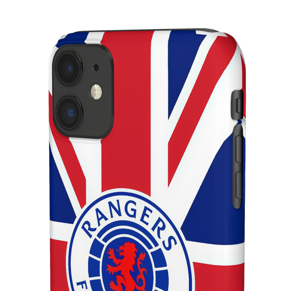 Rangers Football Club Snap Case - UK Flag Design - Roe Creation