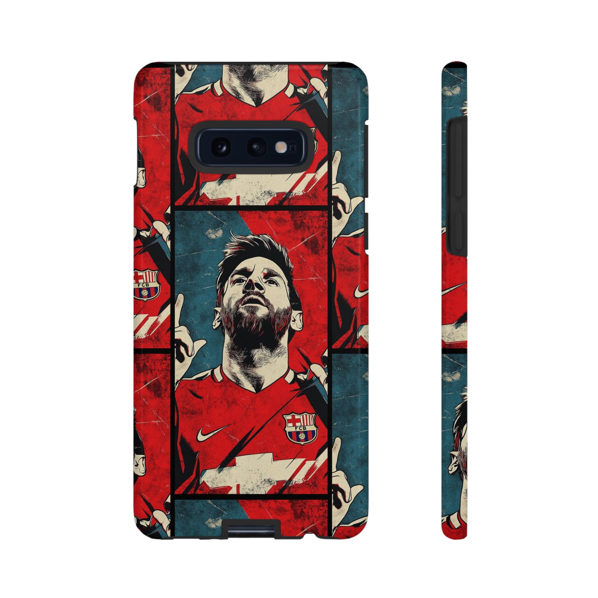 Lionel Messi Tough Phone Case - Messi Illustration for Fans - Roe Creation