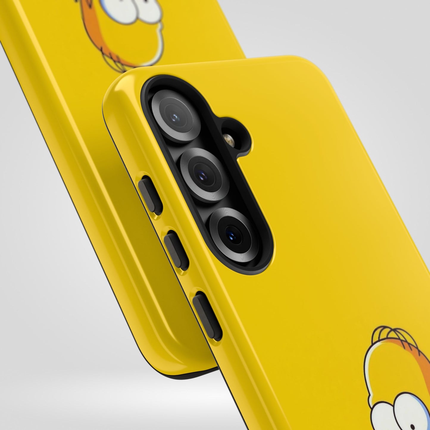 Homer Simpson Phone Case - iPhone, Samsung, Unique Protection for Fans, Cartoon Phone Cover, Gift for Simpsons Lovers, Durable Tough Case