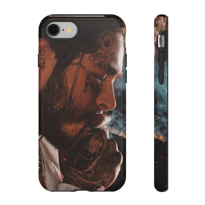 Post Malone Tough Cases for Fans - Artistic Phone Case with Smoky Vibe