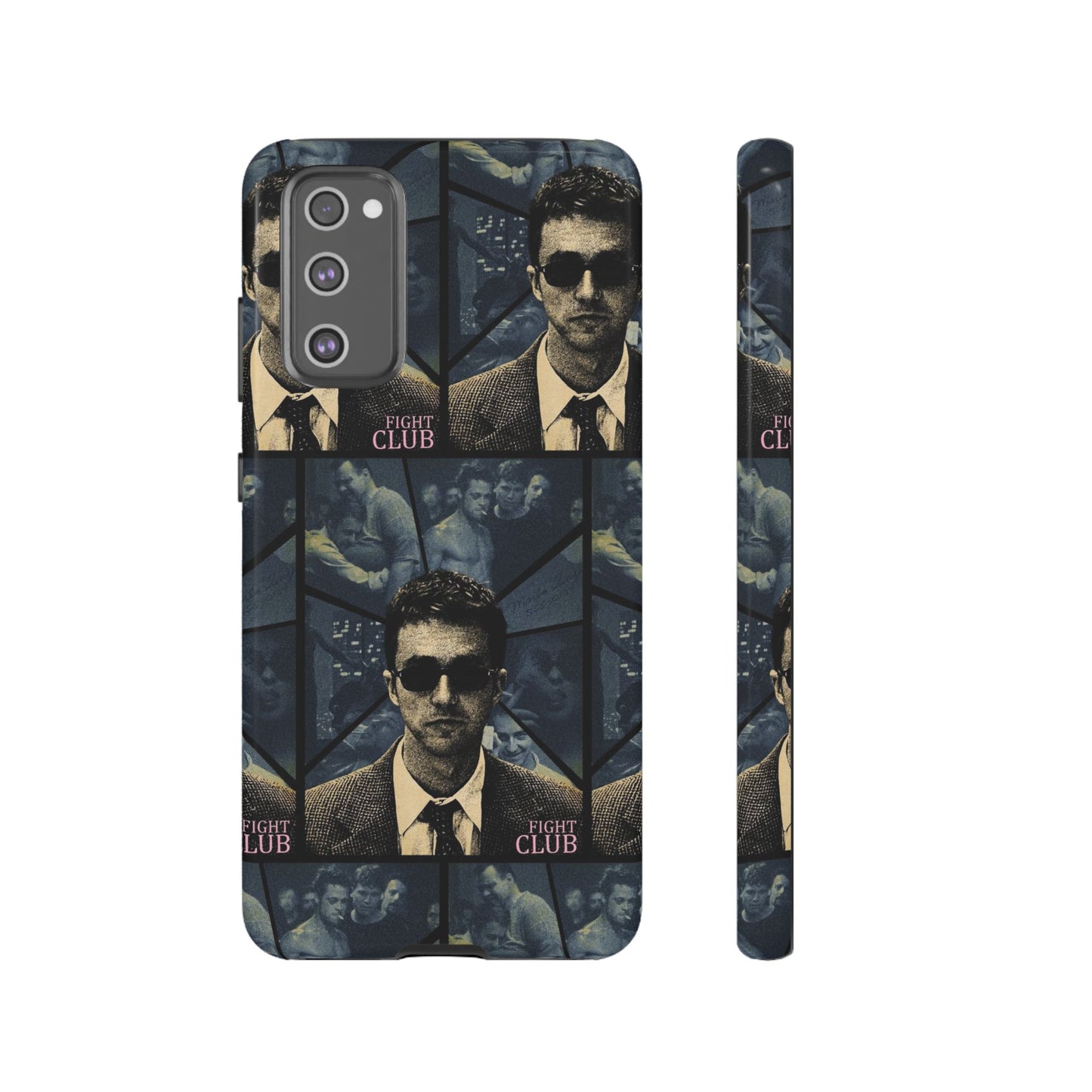 Fight Club Edward Norton Tough Phone Case - Edgy Design for Movie Fans