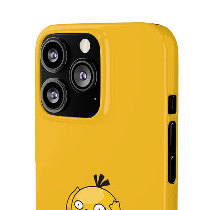 Psyduck Pokemon Snap Phone Cases, Yellow, Cartoon - iPhone, Samsung