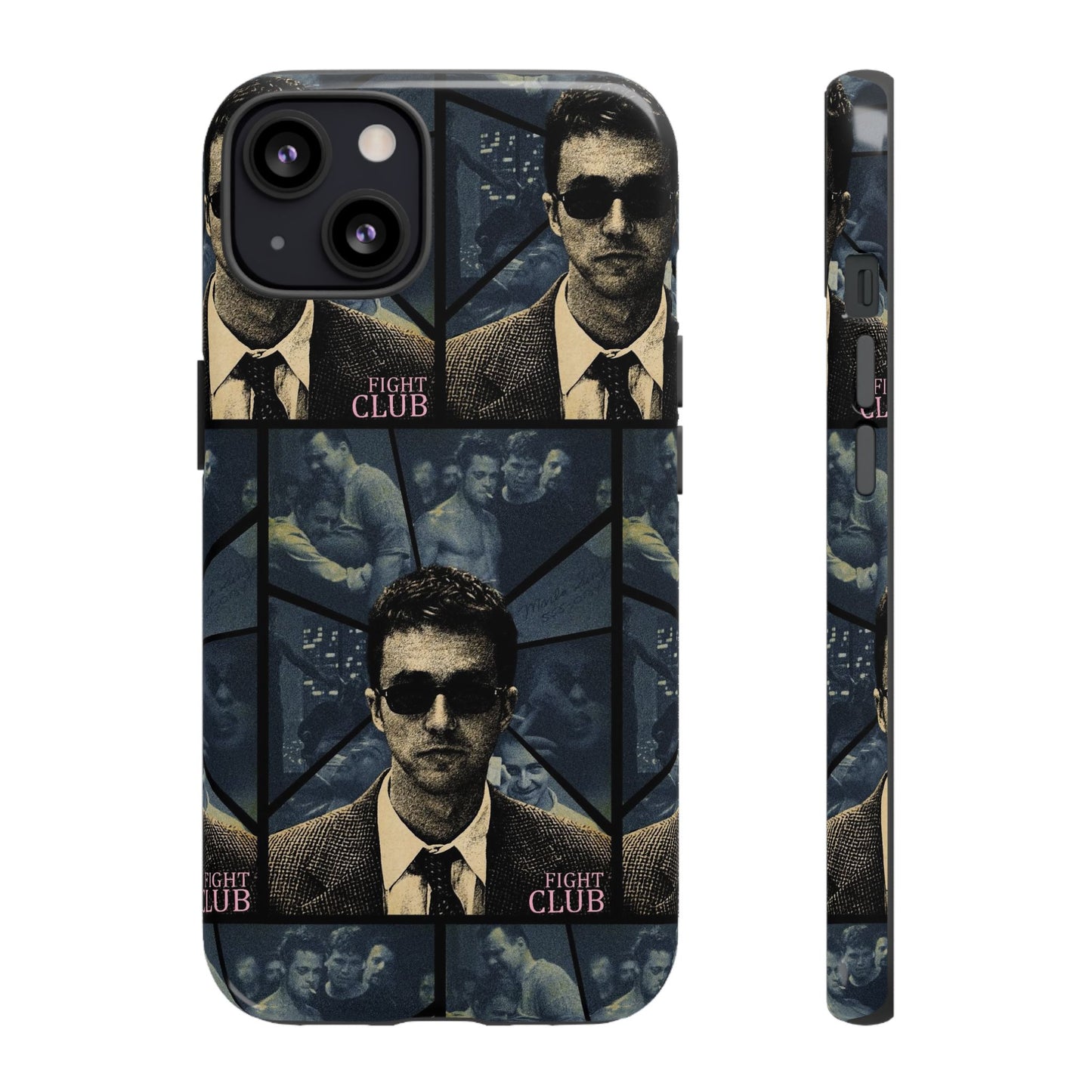 Fight Club Edward Norton Tough Phone Case - Edgy Design for Movie Fans