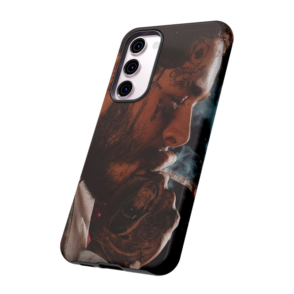 Post Malone Tough Cases for Fans - Artistic Phone Case with Smoky Vibe - Roe Creation