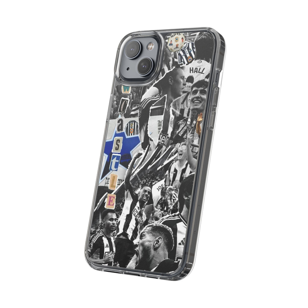 Newcastle United Clear iPhone Case - Fan Merchandise for Sports Enthusiasts - Roe Creation