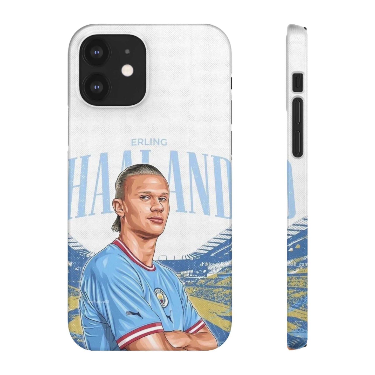 Erling Haaland Snap Case | Personalized Phone Case for Manchester City Fans.