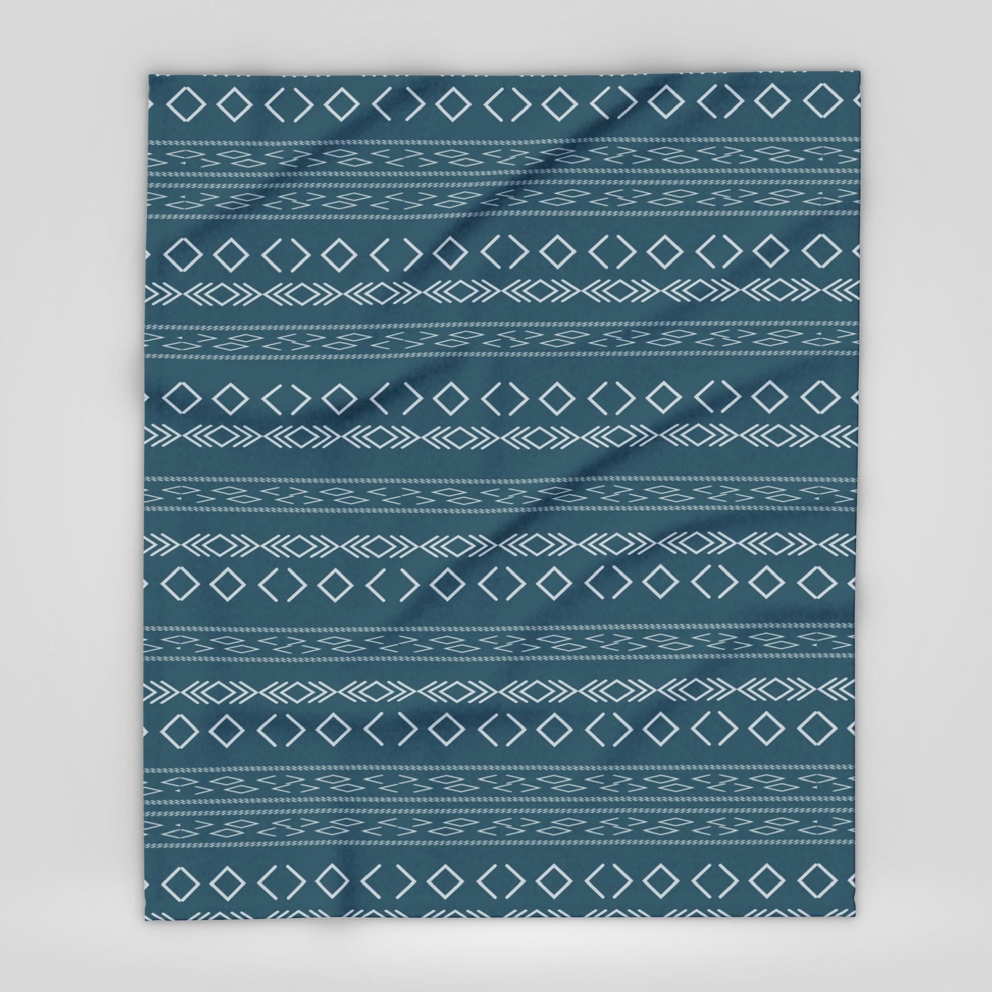 Boho Tribal Arctic Fleece Blanket - Stylish Winter Throw for Home Decor