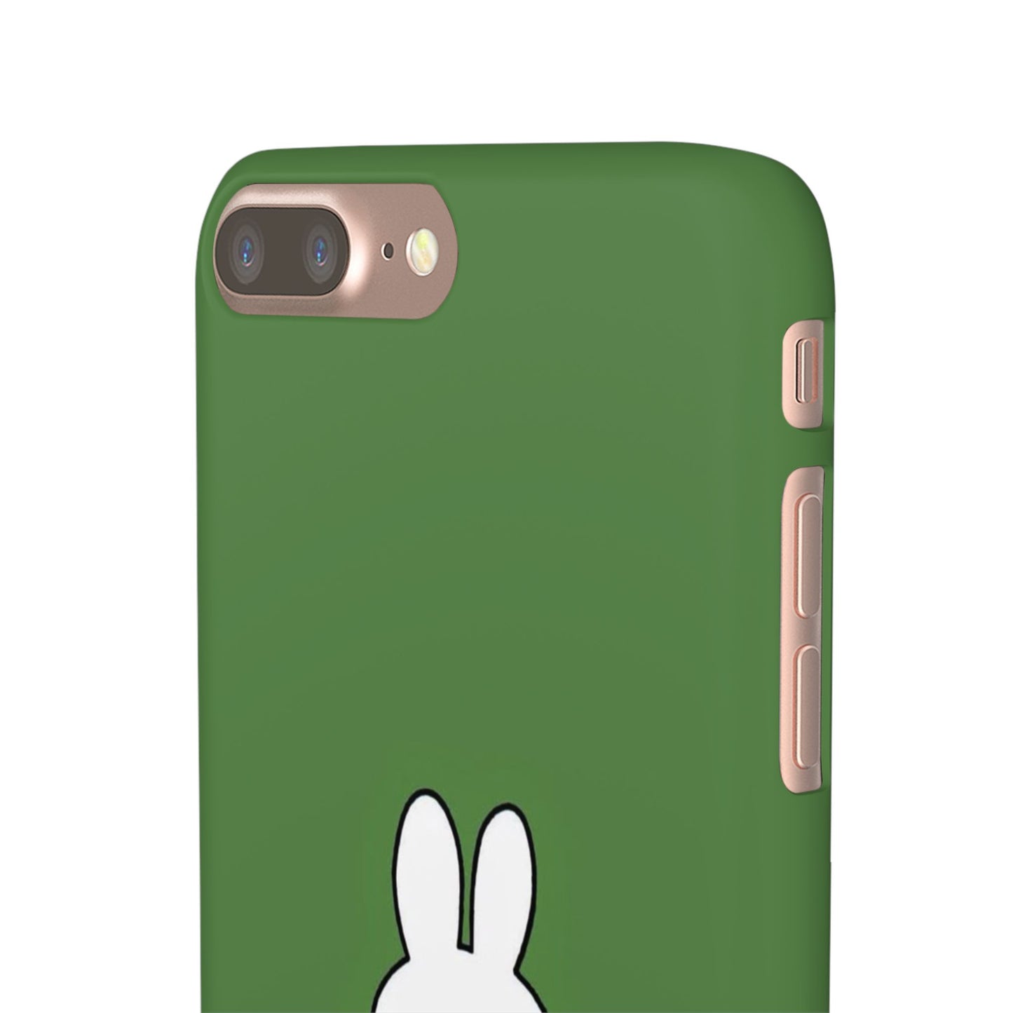 Miffy Phone Case, Snap Case, Green Miffy - iPhone, Samsung