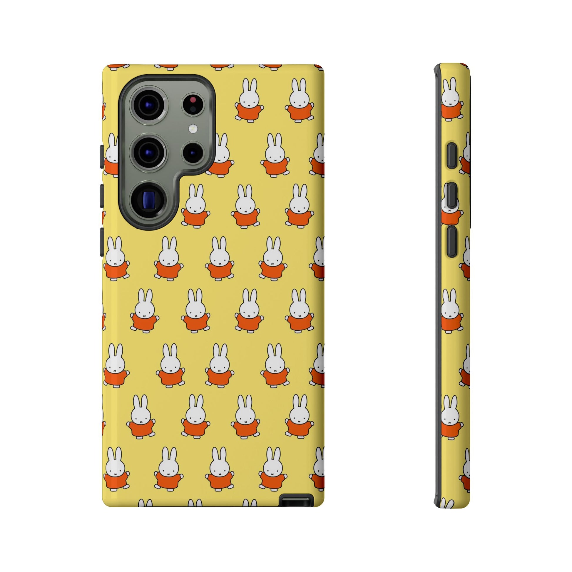 Cute Miffy Tough Phone Case - Miffy Series, Yellow, iPhone, Samsung - Roe Creation