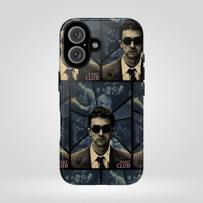 Fight Club Edward Norton Tough Phone Case - Edgy Design for Movie Fans