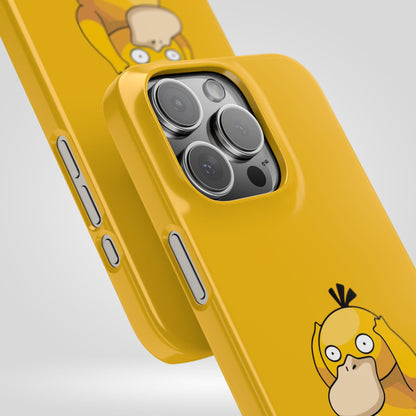 Psyduck Pokemon Snap Phone Cases, Yellow, Cartoon - iPhone, Samsung
