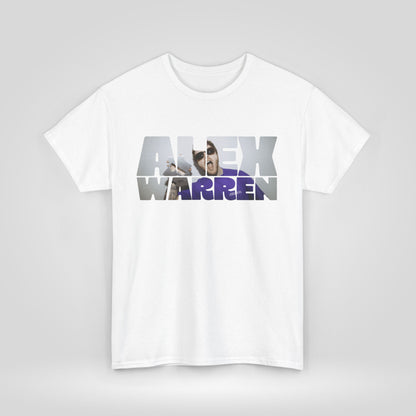 Alex Warren Unisex Heavy Cotton Tee - Casual Graphic Tee for Fans