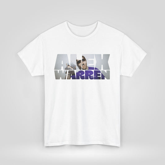 Alex Warren Unisex Heavy Cotton Tee - Casual Graphic Tee for Fans
