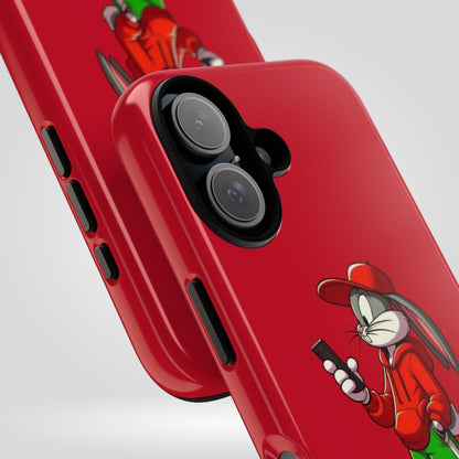 Bugs Bunny Cartoon Character Phone Case - Tough Cases Featuring Stylish Rabbit Design
