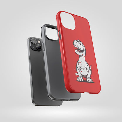 Funny Dinosaur Phone Case - Tough Cases for Kids & Dino Lovers