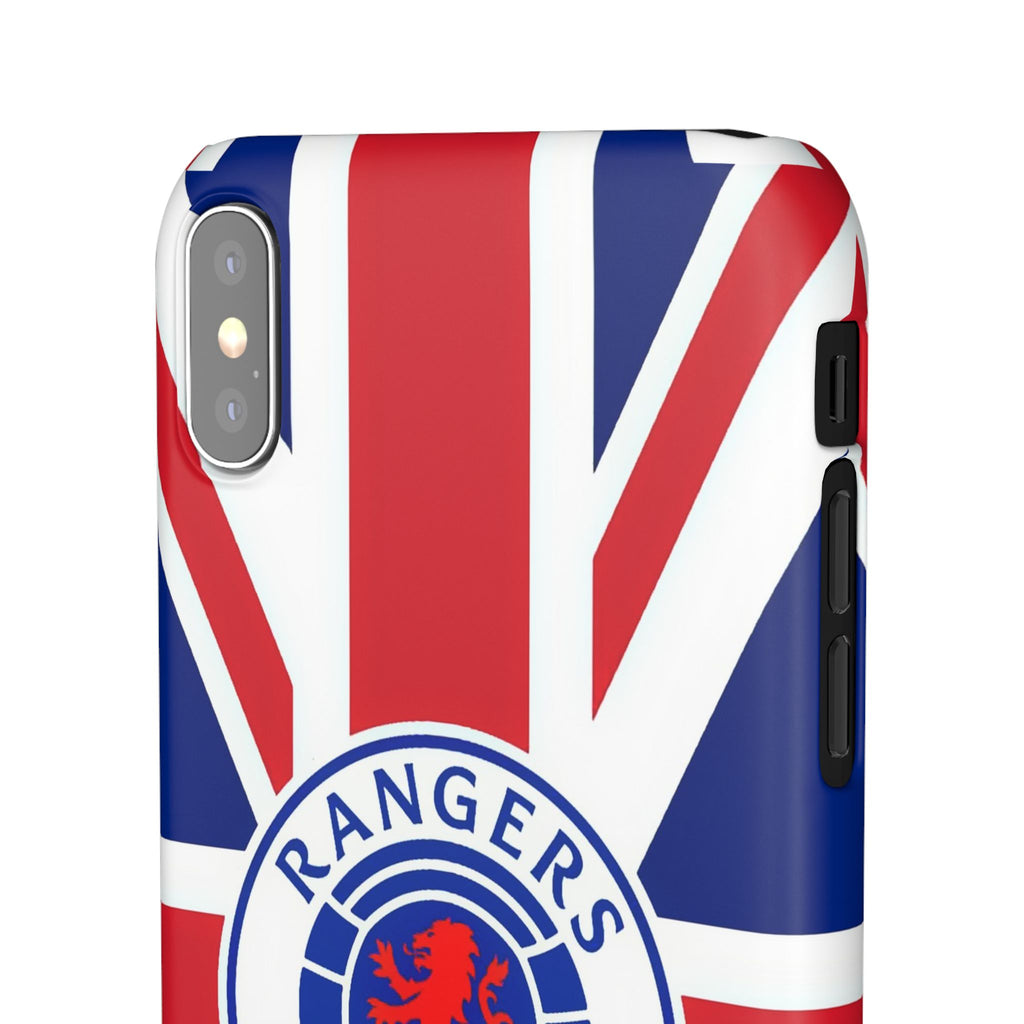 Rangers Football Club Snap Case - UK Flag Design - Roe Creation