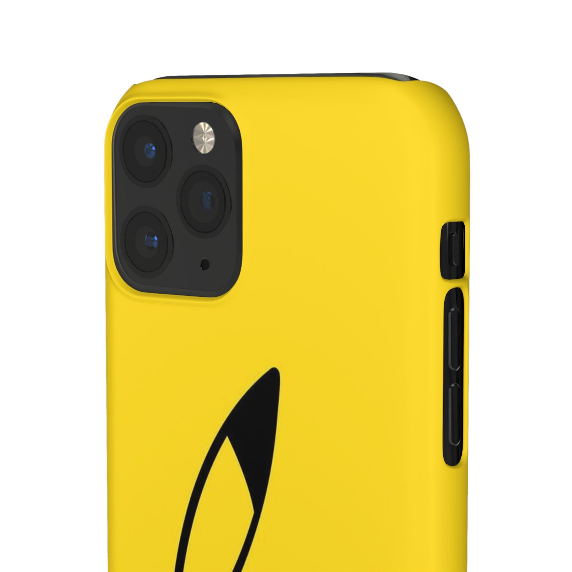 Pikachu Phone Case, Pokemon Phone Case, Snap Cases, Cartoon, Yellow, iPhone, Samsung - Roe Creation