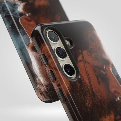 Post Malone Tough Cases for Fans - Artistic Phone Case with Smoky Vibe