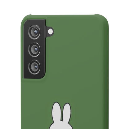 Miffy Phone Case, Snap Case, Green Miffy - iPhone, Samsung