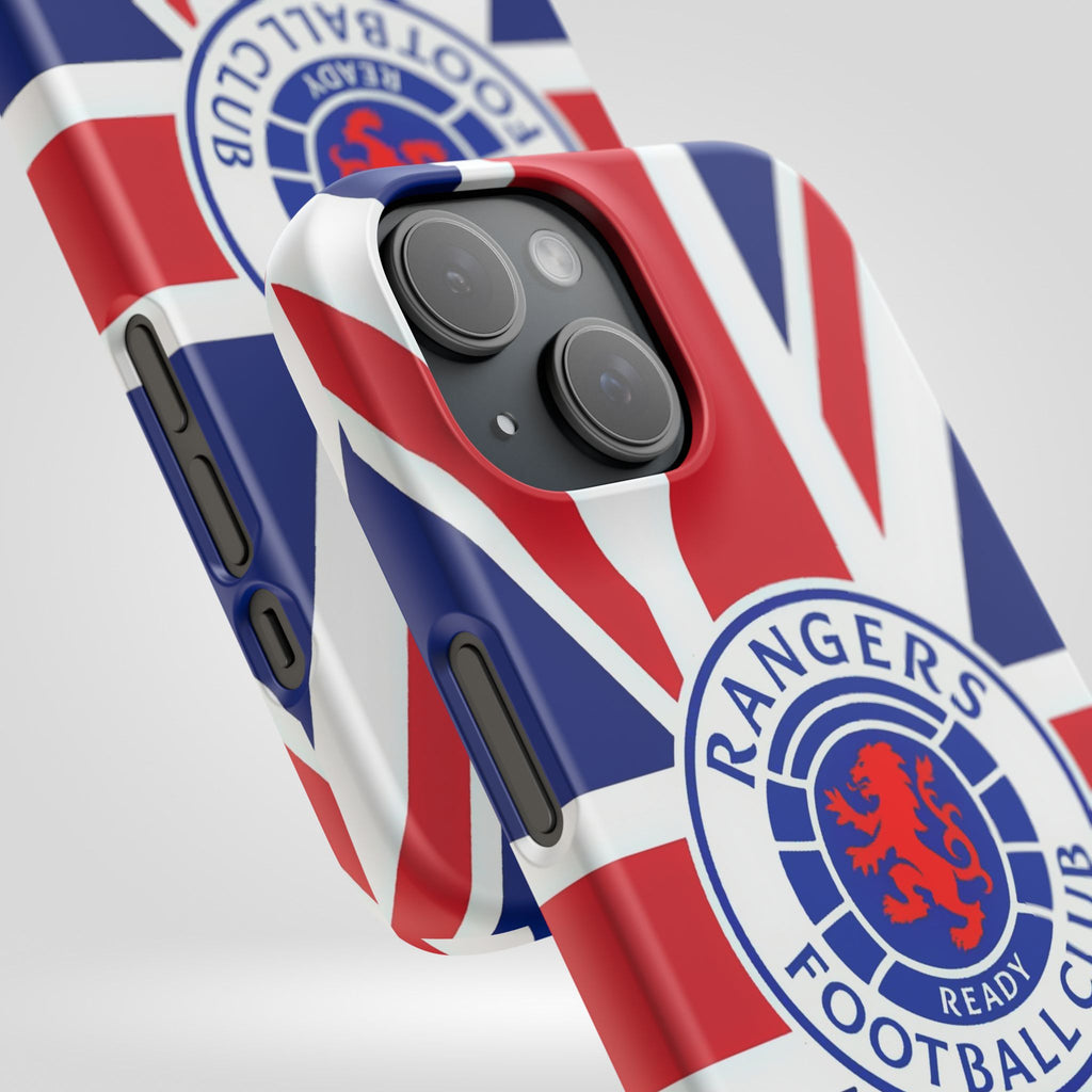 Rangers Football Club Snap Case - UK Flag Design - Roe Creation