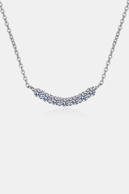 1.4 Carat Moissanite 925 Sterling Silver Necklace - Roe Creation