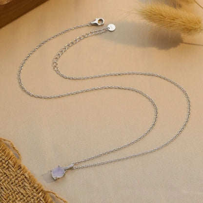 Moonstone 925 Sterling Silver Necklace - Roe Creation