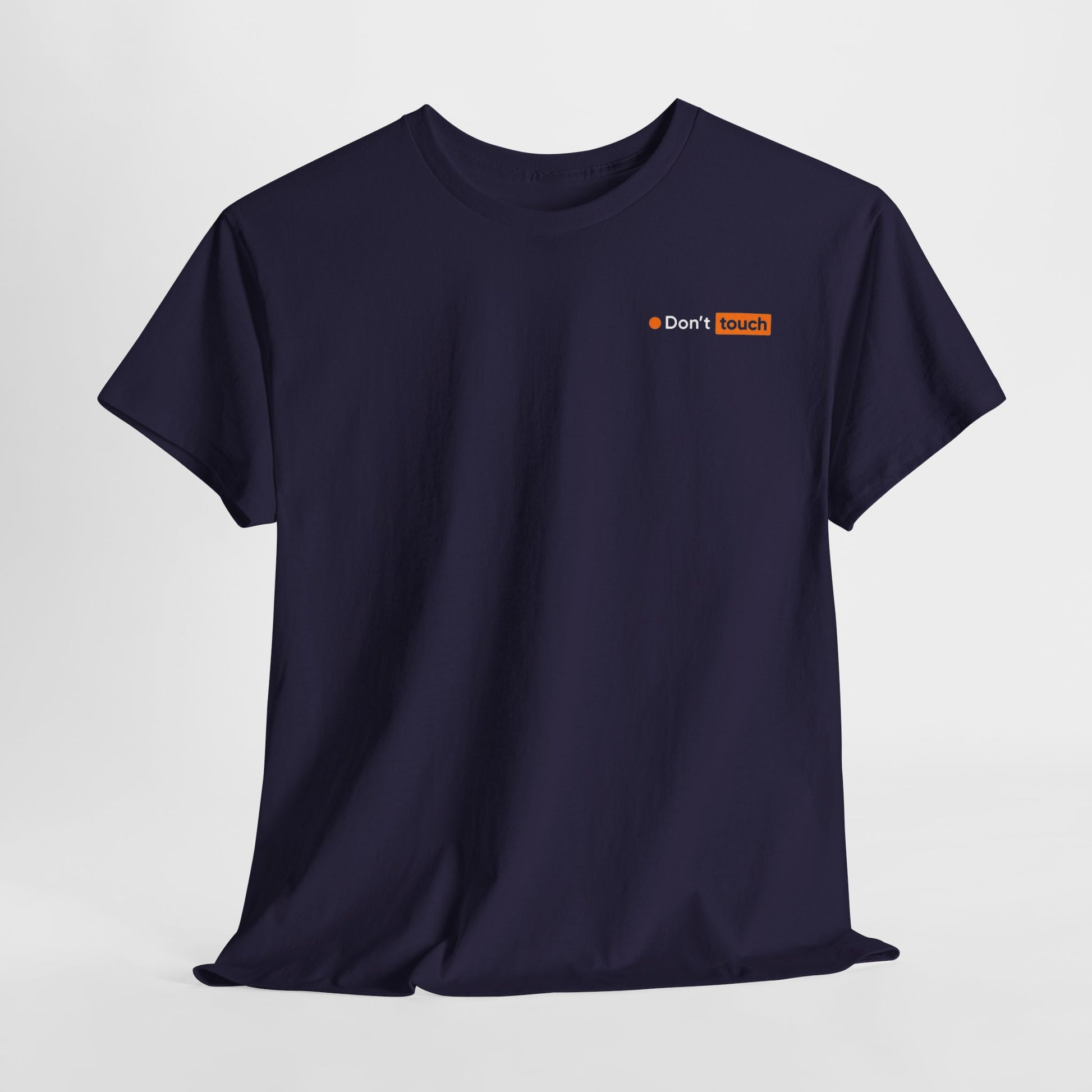 P*rn Hub Minimalist Unisex Heavy Cotton Tee - Touch Design - Roe Creation