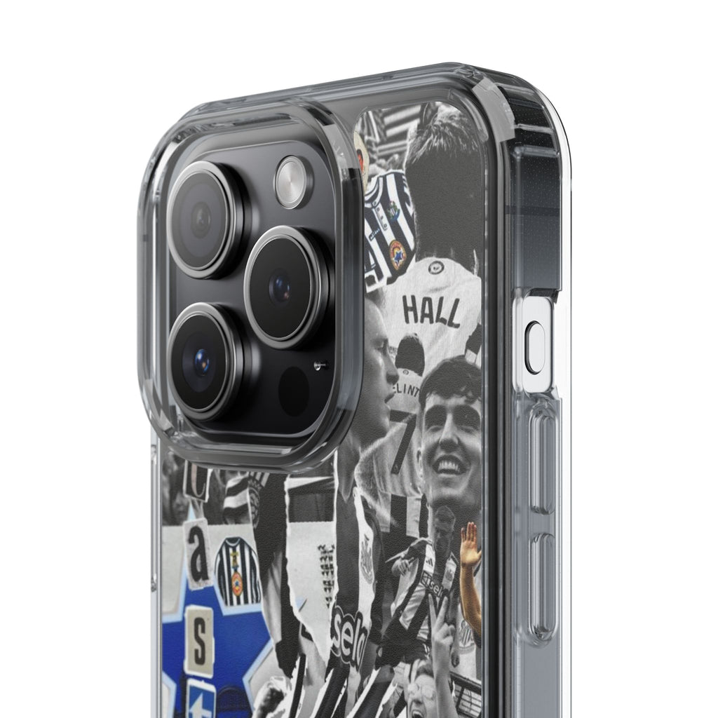 Newcastle United Clear iPhone Case - Fan Merchandise for Sports Enthusiasts - Roe Creation