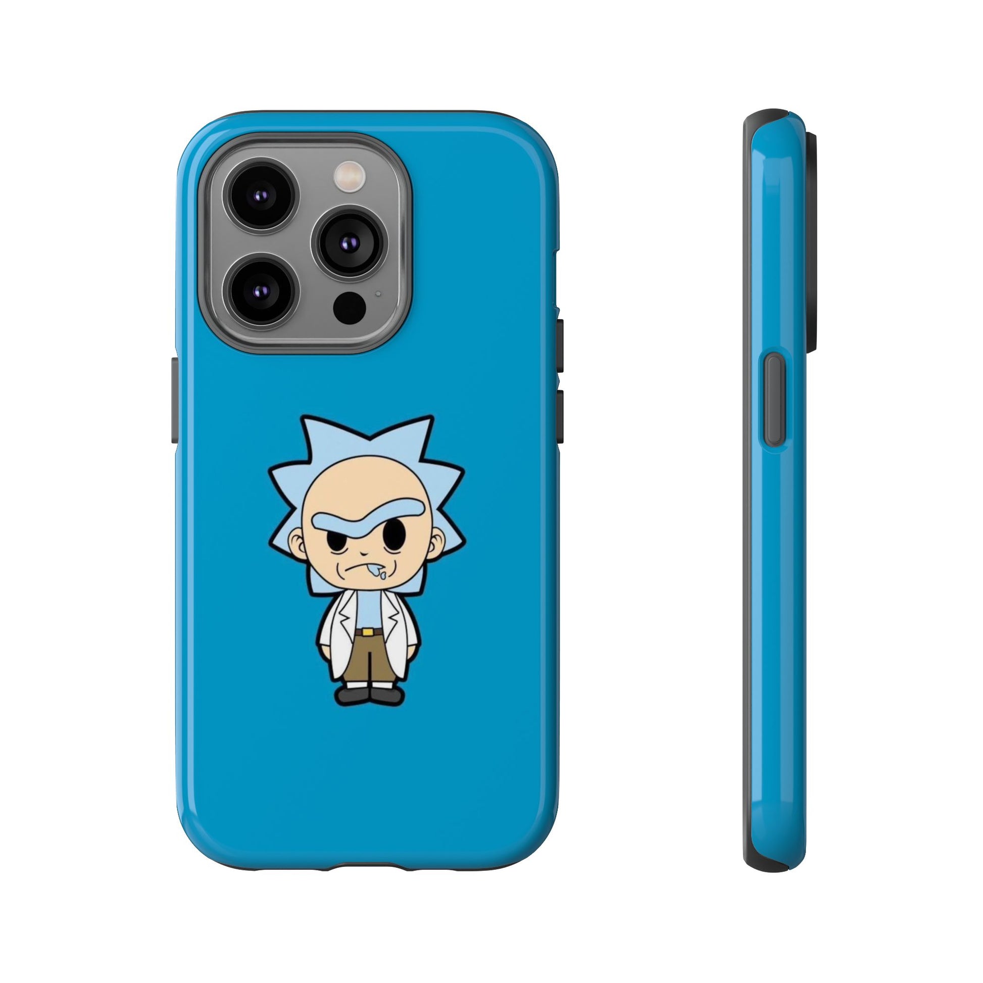 Rick and Morty Tough Phone Case - Fun Cartoon Design for Fans - Roe Creation