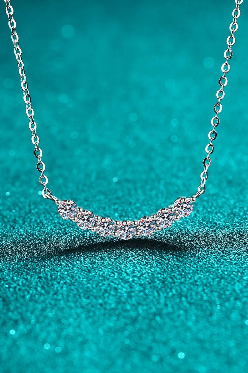 1.4 Carat Moissanite 925 Sterling Silver Necklace - Roe Creation