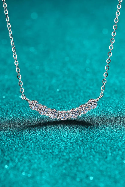 1.4 Carat Moissanite 925 Sterling Silver Necklace - Roe Creation