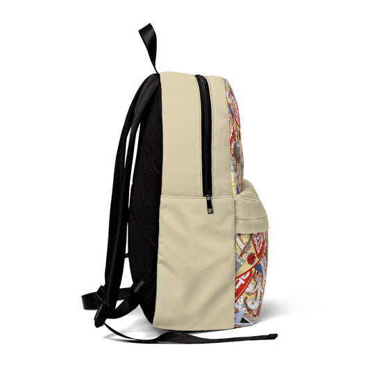 Red Cat Ramen Unisex Classic Backpack - Fun & Functional Style